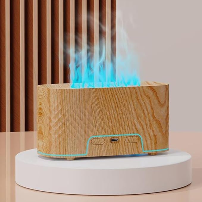 160ml Essential Oil Diffuser with Auto Shut Off and 7 Color Night Lights, Provides Continuous and Intermittent Spray Modes for Home and Office