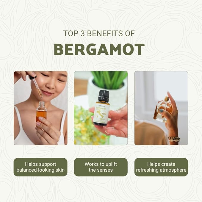 Bergamot Essential Oil - Direct from Citrusmade in Sicily- Pure Essential Oil for Diffusers and Aromatherapy | 100% Pure Therapeutic Grade (2Lbs)