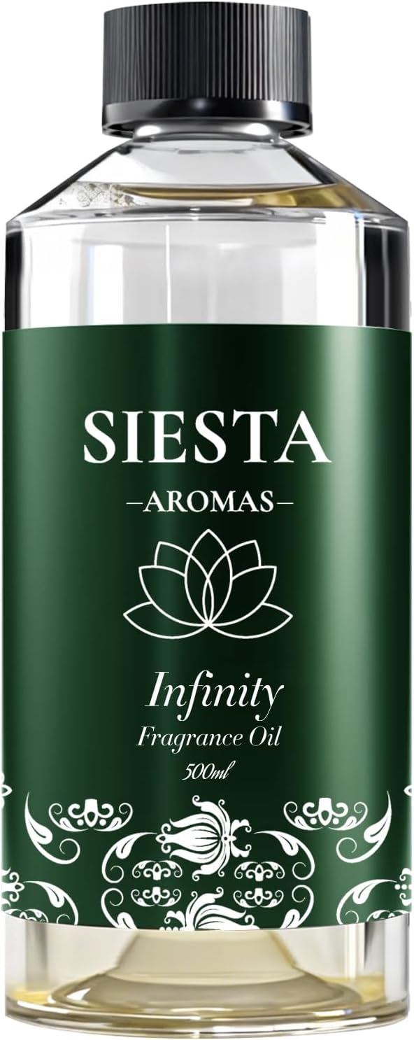 Hotel Waterless Diffuser Oil Scent Inspired by Prohygiene 500ML USA Made, Aroma Oils for Diffusers & Hotel Fragrance Oil for Aromatherapy, Bigger Bolder Long Lasting Scent Infinity 500ML