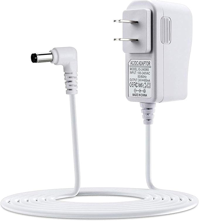 24V Diffuser Power Cord Compatible for InnoGear,URPOWER,ASAKUKI,Pure Daily Care Aromatherapy Diffusers 150ml 200ml 300ml 400ml 500ml Essential Oil Humidifiers Replacement Adapter