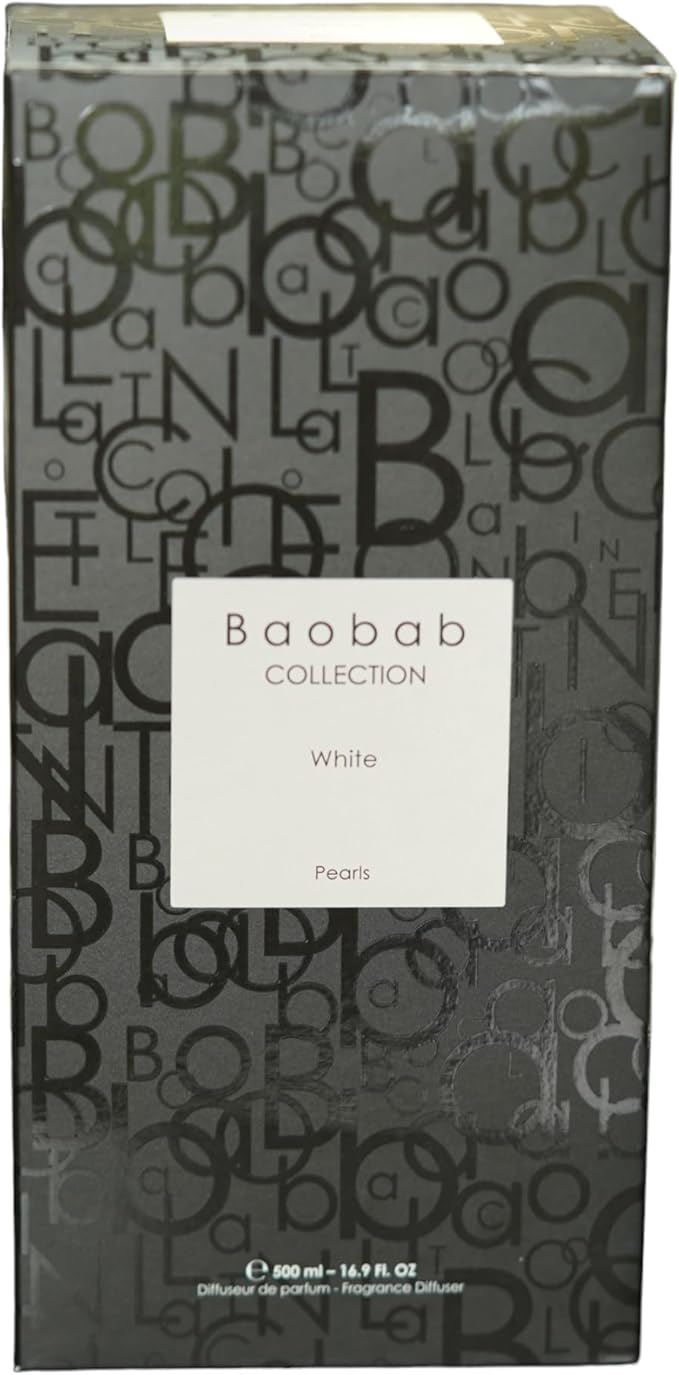BAOBAB COLLECTION White Pearl Diffuser 16.9 fl oz (500 ml)