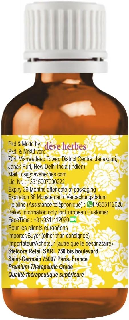 dève herbes Star Anise Essential Oil (lllicium verum) Pure | Non-Sticky | Non-Greasy | Lightweight | Men & Women | All Skin Types | Steam Distilled 15ml (0.5 oz)