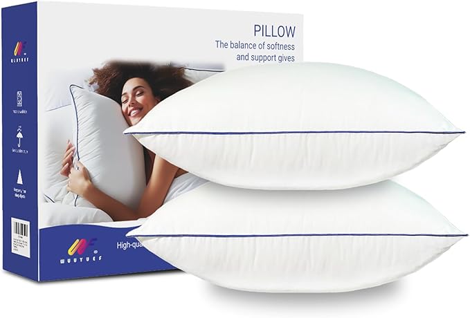 20x20 Pillow Inserts Set of 2 – Soft Hypoallergenic Square Pillow Inserts, Oeko-TEX Certified Virgin Down Alternative Filling, Machine Washable