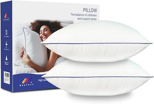 18x18 Pillow Inserts Set of 2–Hypoallergenic Square Pillow Inserts, Oeko-TEX Certified Virgin Down Alternative Filling, Machine Washable