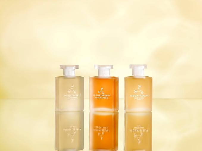 Aromatherapy Associates Revive Morning Bath and Shower Oil – Hydrating Oil with 3 Essential Oils to Refresh Mind, Body, and Spirit (1.86 oz)
