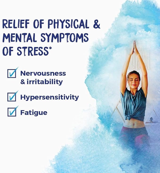 Boiron StressCalm for Relief of Stress, Anxiousness, Nervousness, Irritability, and Fatigue - 60 Count (Pack of 2)