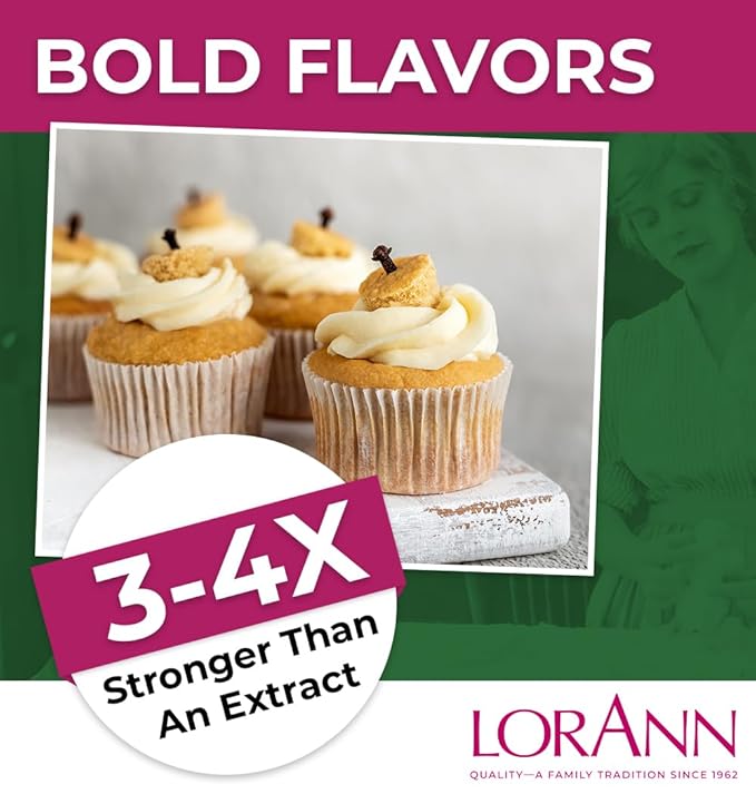 LorAnn Oils Super Strength Flavoring , Used For Candy Making, Flavoring Extracts, Baking, Hard Candy, & Flavor Oils - Bold, Natural Flavors 4X Stronger Than Extracts - Clove Leaf Oil, 3 Pack, 1 fl oz