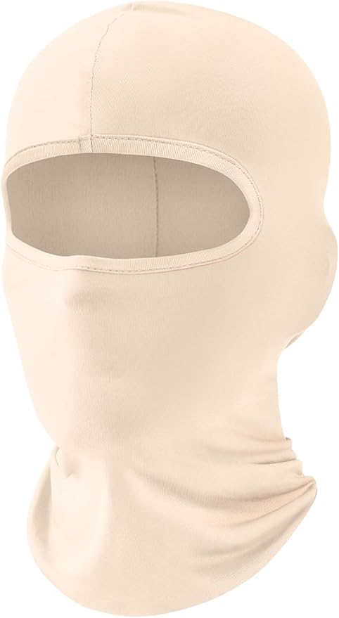Fuinloth Balaclava Ski Mask, Motorcycle Summer Thin Cooling UV Protection Neck Gaiter for Men/Women