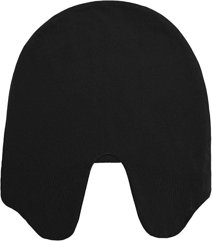 Light Blocking Sleep Mask Full Coverage Eye Cover One-Piece Elastic Blackout Sleep Hood Mask for Side Sleepers Travel Night Sleep