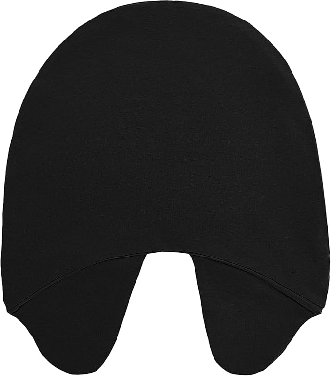 Light Blocking Sleep Mask Full Coverage Eye Cover One-Piece Elastic Blackout Sleep Hood Mask for Side Sleepers Travel Night Sleep