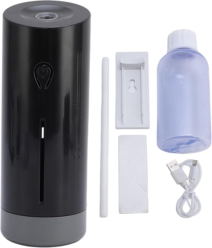 Quiet Rechargeable Wall Mount Essential Oil Diffuser Adjustable Spray Mode Aromatherapy Diffuser for Bedroom Restroom 50ml Coverage Area