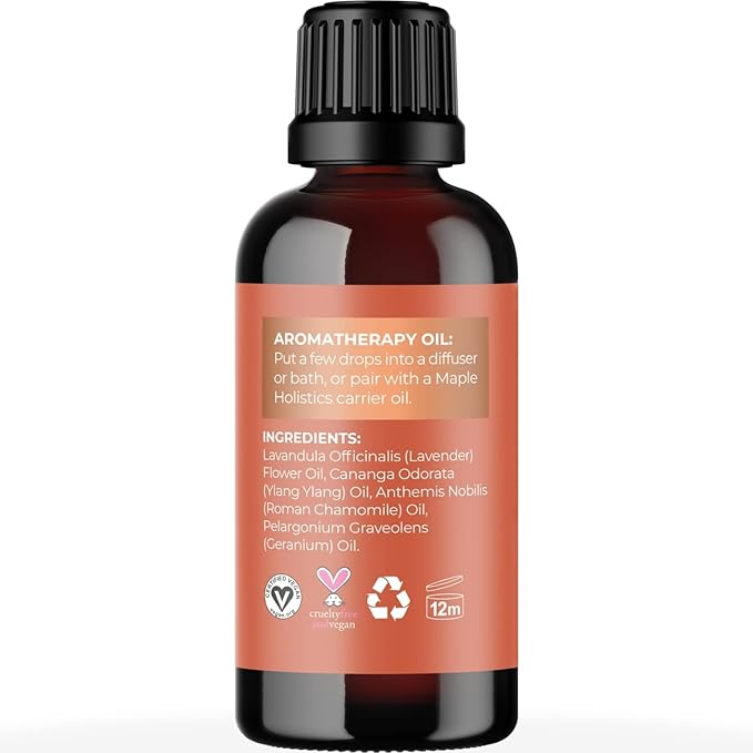 Relaxing Essential Oils for Sleep Time - Relax and Dream Sleep Essential Oil Blends for Diffuser with Pure Essential Oils Including Lavender Roman Chamomile and Ylang Ylang