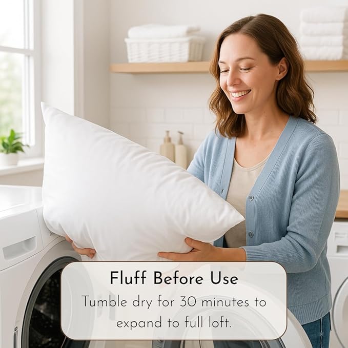 Little Sleepy Head Queen Pillow for Sleeping, Adjustable Loft Bed Pillow with Hypoallergenic Down-Like Fill, Hotel Quality Comfort, Soft or Firm Support - Queen Size Pillow 2 Pack, 20x30