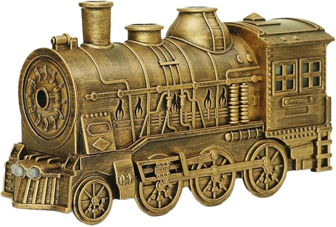Train Humidifier Aroma Diffuser, 300ml Cool Mist Quiet Aromatherapy Diffuser for Essential Oils,Train Diffuser for Rooms, Bedrooms, or Desks