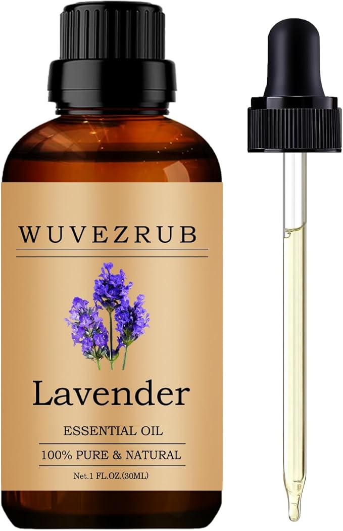 Lavender Essential Oils, 30ML Pure and Natural Essential Oil for Aromatherapy Diffuser - Lavender /1 Fl Oz
