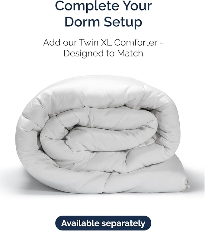 Twin XL 4 Piece Sheet Set - Comfy, Breathable & Cooling - Hotel Luxury Bedding for Women, Men, Kids, Teens and Children - 1 Flat & 1 Fitted Sheet & 2 Pillowcases w/ Deep Pockets - Wrinkle Free - Beige