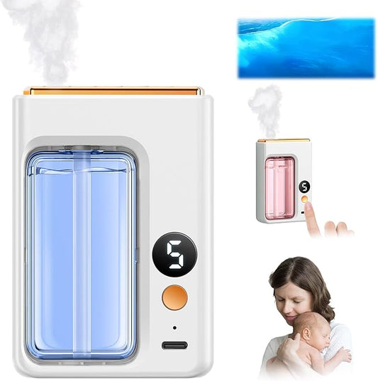 Automatic Aromatherapy Diffuser, Essential Oil Diffusers for Home, Digital Display Version of Aroma Diffuser, Replaceable Scent Diffusers for Home, Essential Oil Diffuser (Only True Me)