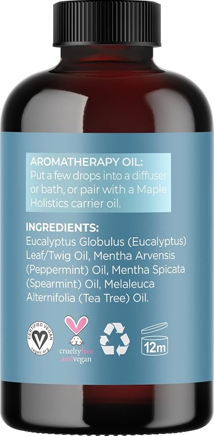 Protect and Breathe Essential Oils Set - Purifying Essential Oil Blends for Diffuser Aromatherapy and Baths - Relaxing Essential Oils for Diffusers for Home Ideal for Winter Wellness (1 Fl Oz Each)