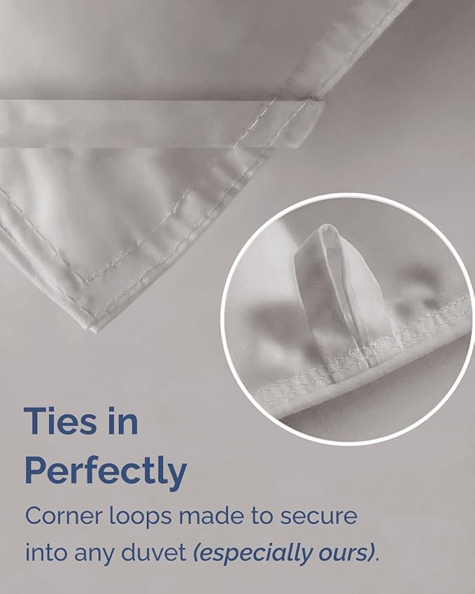 Twin Comforter Set - 5 Piece Bed in a Bag Twin Size Bed Set - Down Alternative Comforter, Flat Sheet, Fitted Sheet, Pillowcase & Sham for All Seasons - Ultra Soft, Comfy and Breathable - Light Grey