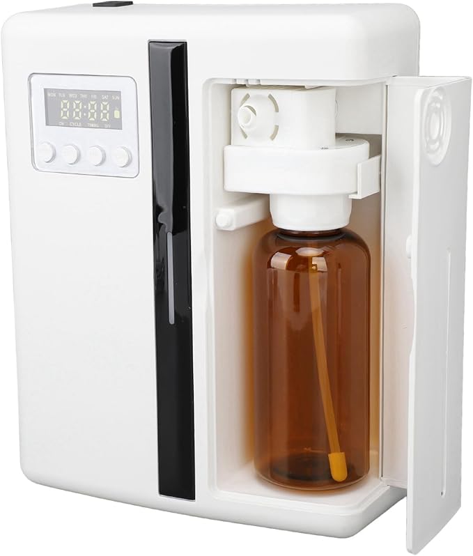 Smart Air Machine ABS Diffuser Low Noise White 160ml Capacity Plugin Smart Sensor Design for Home (US Plug 100‑240v)