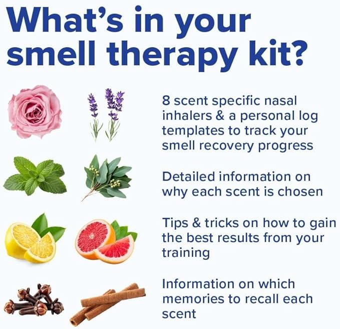 MOXĒ Smell Training Kit, Made in USA, 8 Essential Oils, Olfactory Regeneration, Helps Restore Sense of Smell, Natural Therapy for Smell Loss (Phase 1 & Phase 2 Bundle)