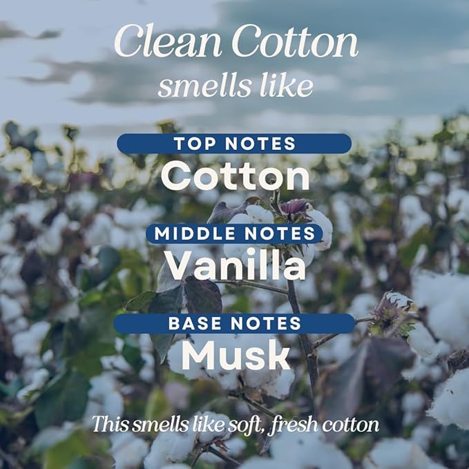 CANDECraftCo 1 Fl oz Fragrance Oils for Aromatherapy, Essential Oils for Home Diffusers, DIY Candle and Soap Making, DIY Scented Products (1 oz, Clean Cotton)