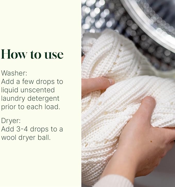 Plant Therapy Home Sparkling Peppermint Laundry Essential Oil Blend 10 mL (1/3 oz), 100% Pure & Undiluted, Fresh Minty Scent for Washer & Dryer, Natural Laundry Scent Booster