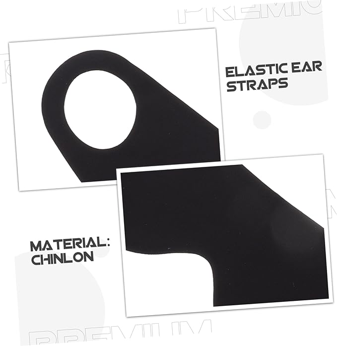 Healeved Breathable Eye Mask for Sleeping Unisex Travel Sleep Mask with Elastic Ear Straps Comfortable Night Cover for Naps and Rest for Men and Women