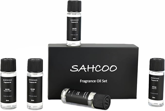 Hotel Diffuser Oil Set Inspired by 5-Star Hotel Scent, Most Popular Fragrance Oil 120ml, Natural Aromatherapy Oils for Cars & Home Products, Room Sprays (5 scents Set)