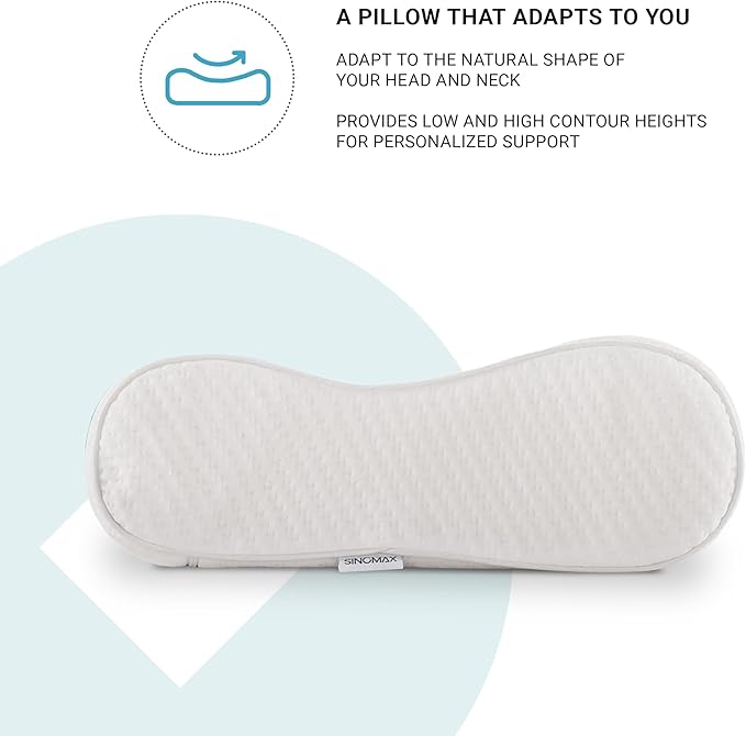 Dream Serenity Contour Memory Foam Pillow - Standard (22" x 14" x 4/5")