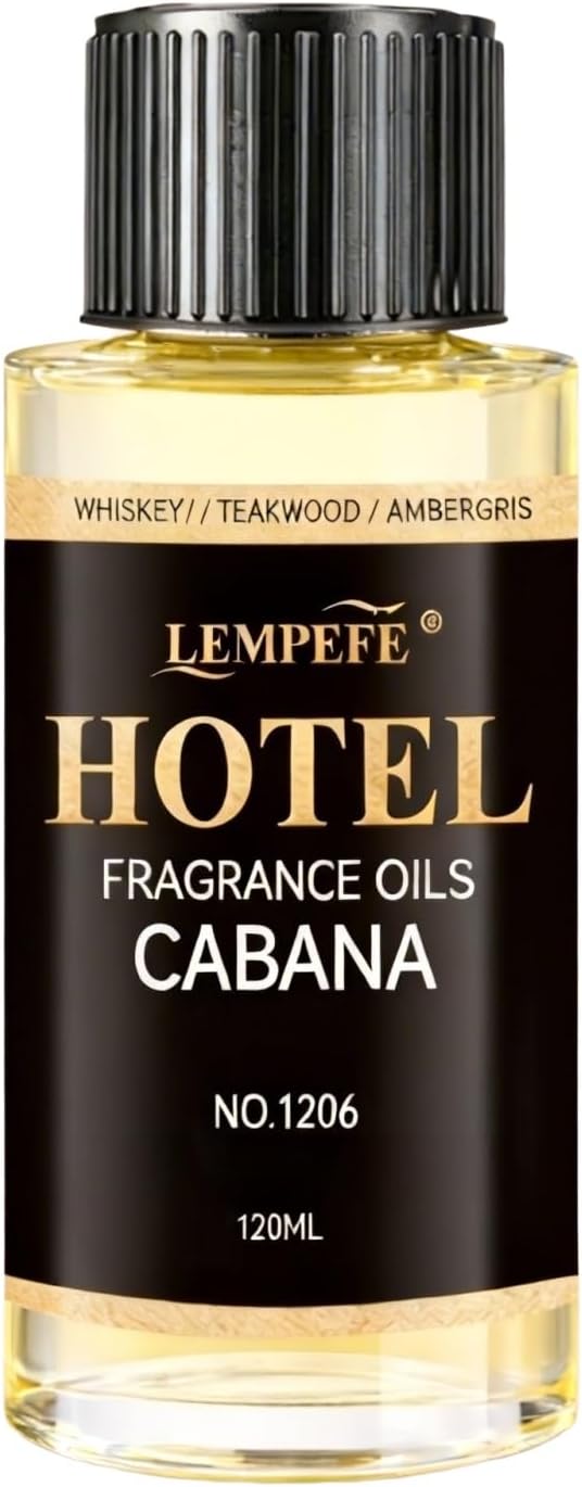 Luxury Hotel Scent Aroma Oil 120 mL (4.06 fl oz), Inspired 5 Star Hotel Fragrance Oil for Diffuser, Long Lasting Calming Aromatherapy Oil
