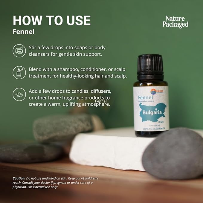 Fennel Essential Oil (Sweet Fennel) - Direct from Balkan Essential Oils - Pure Aromatherapy Diffuser Oils | 100% Pure Therapeutic Grade Natural Aceite de Hinojo - 22lbs