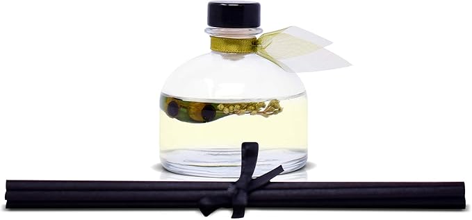 Eucalyptus Reed Diffuser Set for Home, Revive Fresh Eucalyptus, Sage, Citrus & Mint Scent Diffuser with Sticks for Bathroom Shelf Decor Accessories, Top Aromatherapy Gift for Women