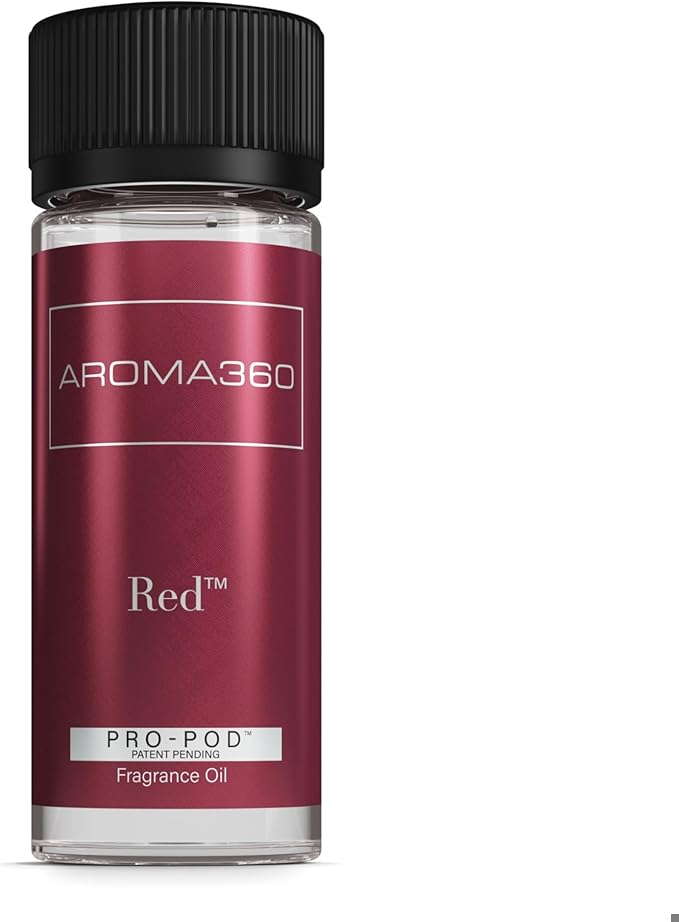 Aroma360 Pro Pod - Fragrance Oil Inspired by Red Parfum - Scent Includes Ruby Grapefruit, Heliotrope Petals, Amber & Sea Moss - Red, 50mL/1.7 fl oz