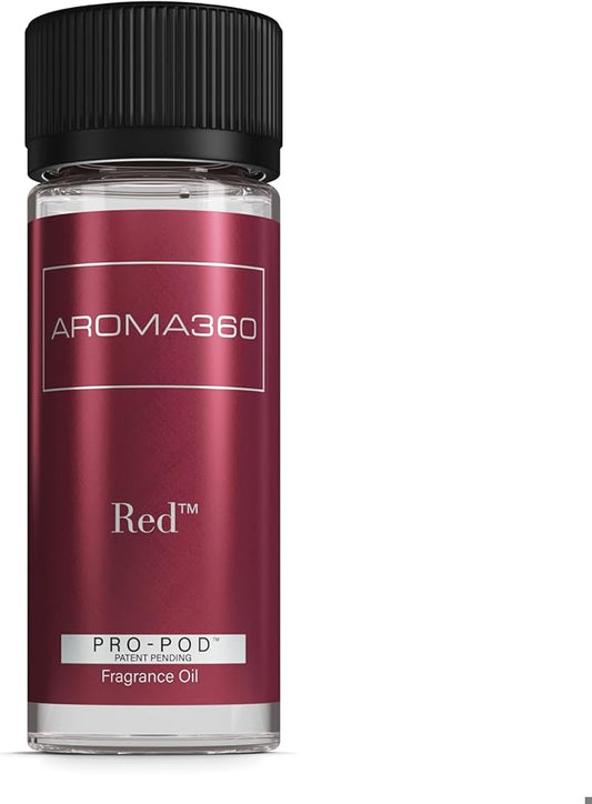 Aroma360 Pro Pod - Fragrance Oil Inspired by Red Parfum - Scent Includes Ruby Grapefruit, Heliotrope Petals, Amber & Sea Moss - Red, 50mL/1.7 fl oz