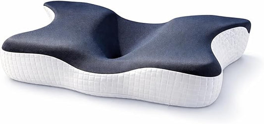 Adjustable Memory Foam Pillow – Ergonomic Support for Side, Back & Stomach Sleepers, Neck & Shoulder Pain Relief, Removable & Breathable