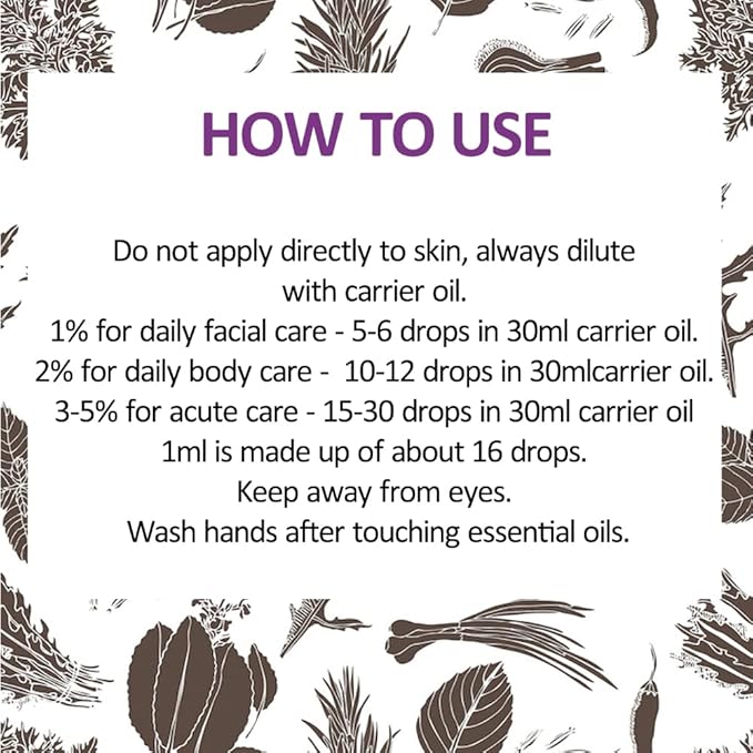 Deve Herbes Pure Cananga Java Essential Oil (Cananga odorata) with Glass Dropper Steam Distilled 5ml (0.16 oz)