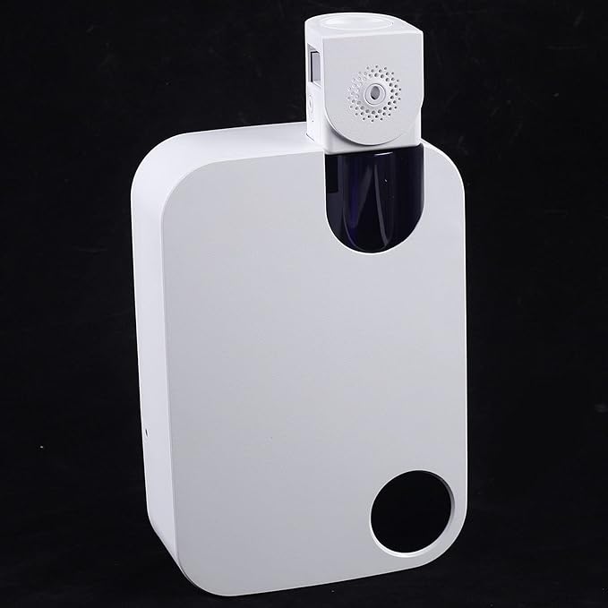 12W Electromagnetic Air Pump Essential Oil Diffuser with LED Screen and Wall Mount Option for Home and Office Aromatherapy