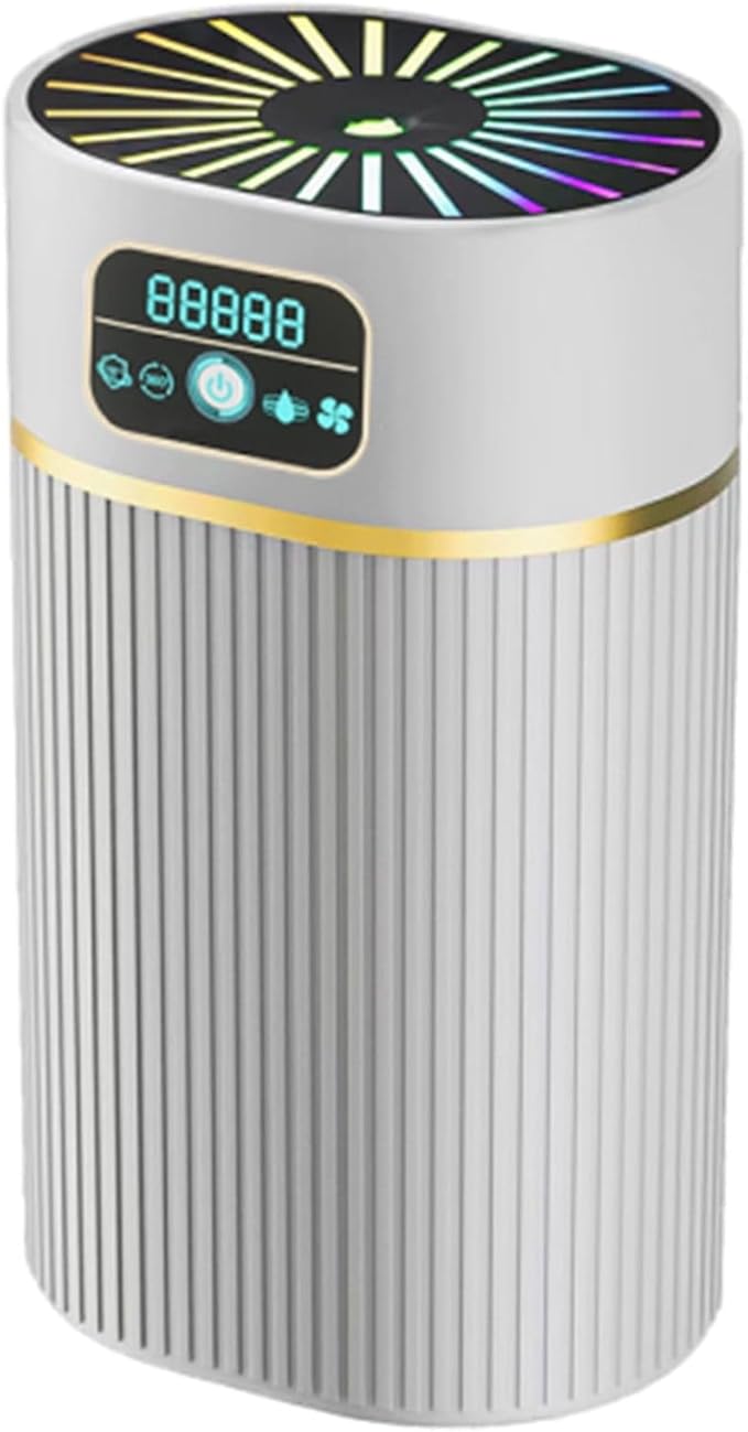 Smart Humidifiers for Bedroom with Hygrometer Thermometer,WiFi Voice&Remote Control,Top Fill Cool Mist Humidifiers for Baby and Plants,Essential Oils Diffuser