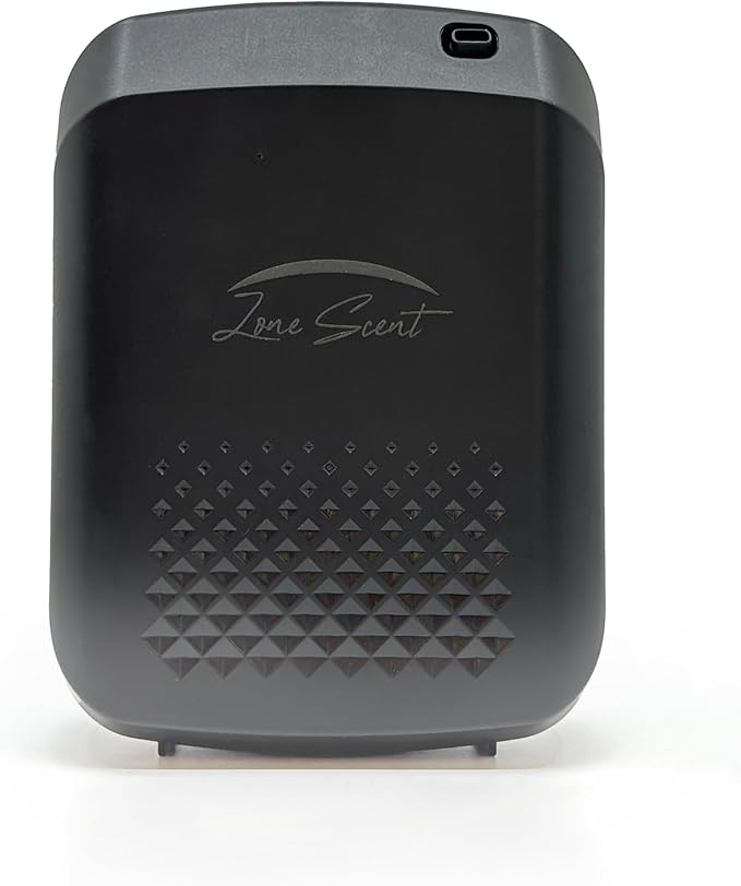 Smart Essential Oil Diffuser for Home and Commercial Use – 1500 Sq Ft Cold Air Scent Machine – Waterless, Quiet, Safe, App-Controlled Aroma Diffuser – ZS-01F (Black)