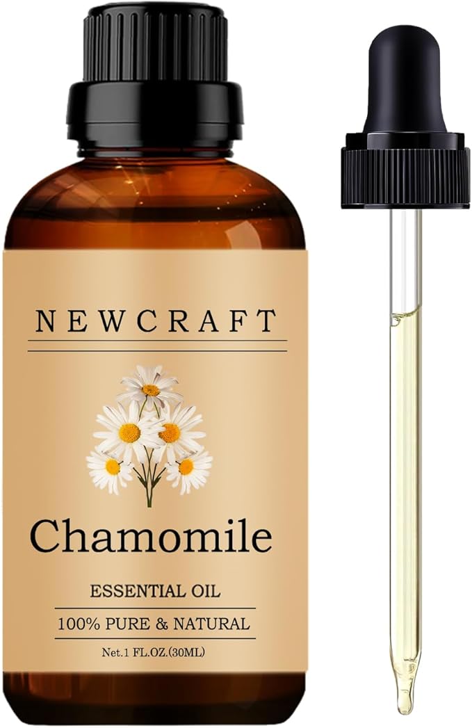 Chamomile Essential Oils, 100% Pure and Natural Essential Oil for Aromatherapy Diffuser - Chamomile/1 Fl Oz