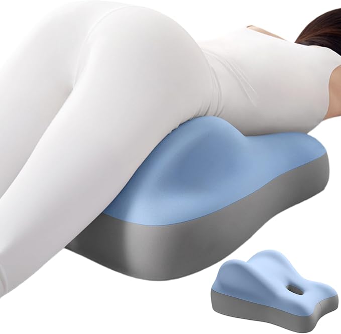 Butt Cushion for Couples Pregnant Women Enhanced Supporting Model Furniture Pillow Support Pillowcase Suitable for Home Use, Ideal for Sitting and Lying, Pillow Modern and Simple Style (Blue)