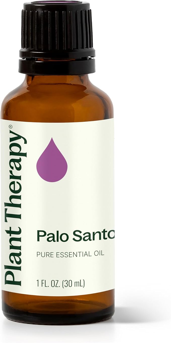 Plant Therapy Palo Santo Essential Oil 100% Pure, Undiluted, Natural Aromatherapy, Therapeutic Grade 30 mL (1 oz)