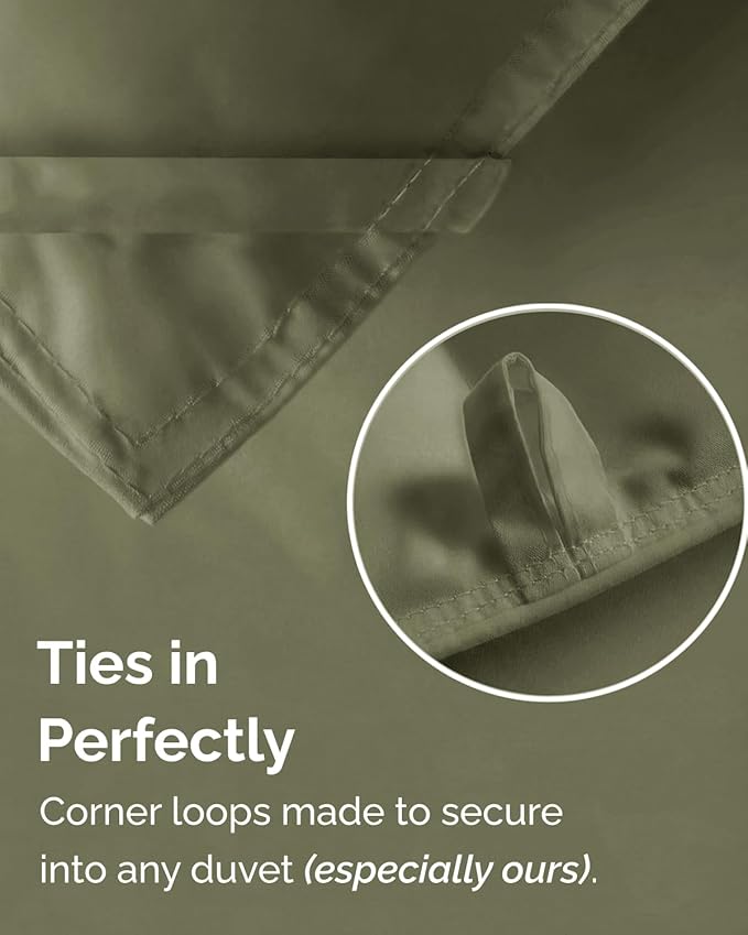 Twin Comforter Set - 5 Piece Bed in a Bag Twin Size Bed Set - Down Alternative Comforter, Flat Sheet, Fitted Sheet, Pillowcase & Sham for All Seasons - Ultra Soft, Comfy and Breathable - Sage Green