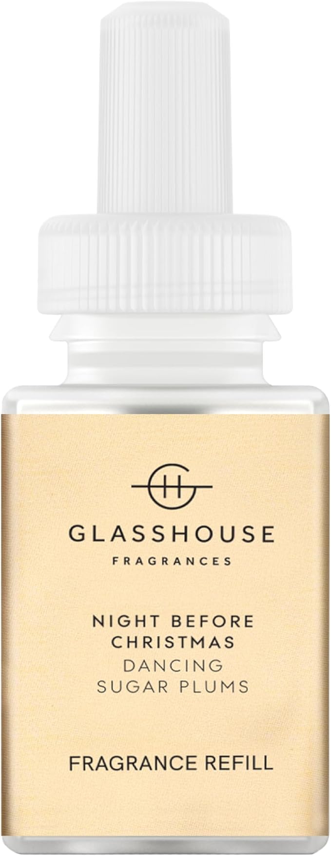 Pura x Glasshouse Home Scent Refill - Smart Air Diffuser - Hours of Luxury Fragrance per Refill - Home Essential - Clean & Safe Diffuser Fragrance - Night Before Christmas