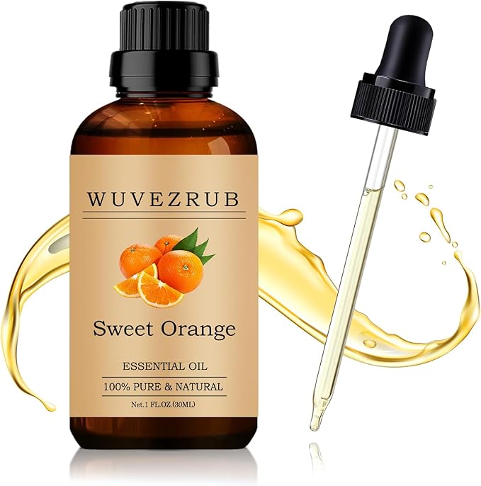Sweet Orange Essential Oil 30ML - 100% Pure and Natural Oils for Aromatherapy Diffuser - 1 Fl Oz/Sweet Orange
