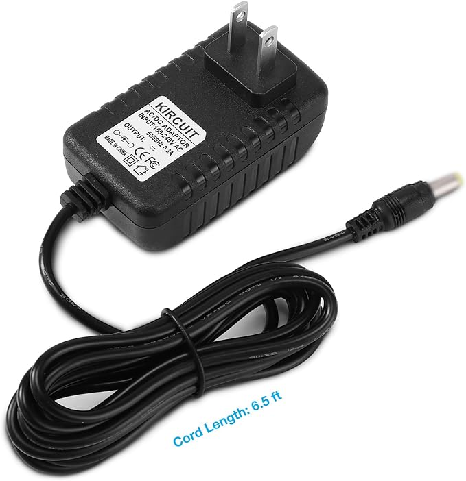 AC/DC Adapter for ASAKUKI 500ml Premium, Essential Oil Diffuser