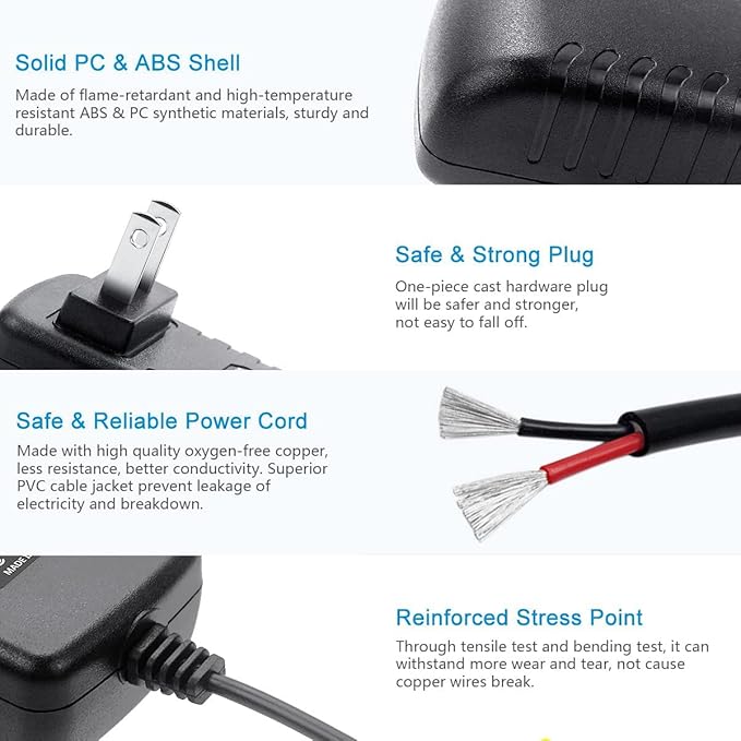 BestCH USB-C 5V AC/DC Adapter for BETNEP 579 Smart Car Air Fresheners Diffuser Mist Natural Fragrance Essential Oil Adjustable Concentration Home 5VDC Power Supply Cord Battery Charger