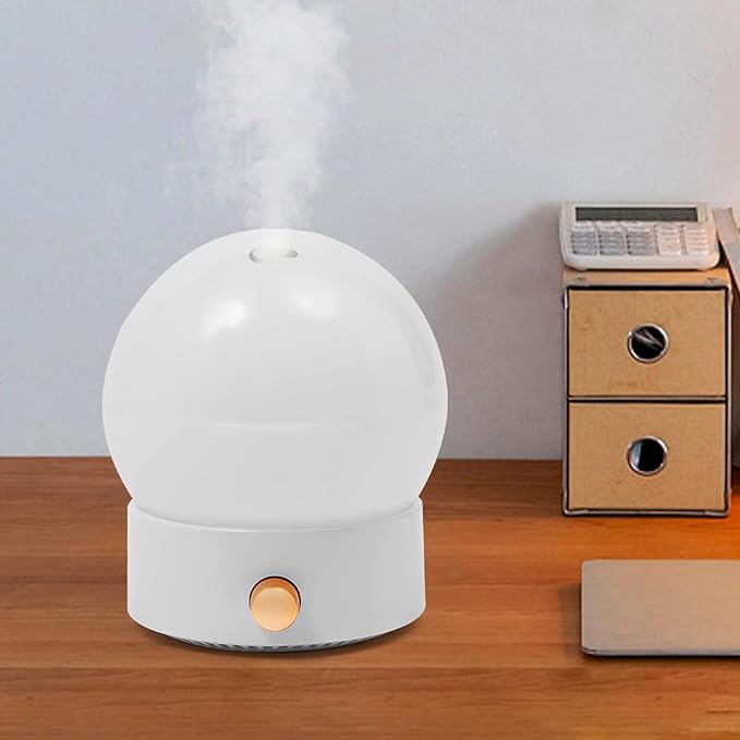 Essential Oil Diffuser Large Capacity Aromatherapy Diffuser, Aromatherapy Diffuser for Home, Quiet Aroma Diffuser, 3-in-1 Aroma Diffuser with Incense, Humidifier and Night Light Function (White)