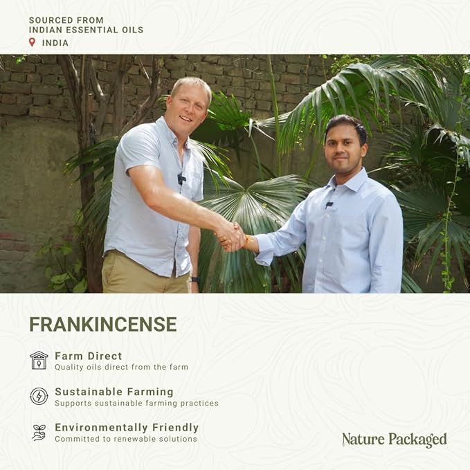 Frankincense Essential Oil - Direct from Madhya Pradesh, India - Pure Essential Oil for Diffusers and Aromatherapy | 100% Pure Therapeutic Grade Natural Aceite de Incienso (2lbs)